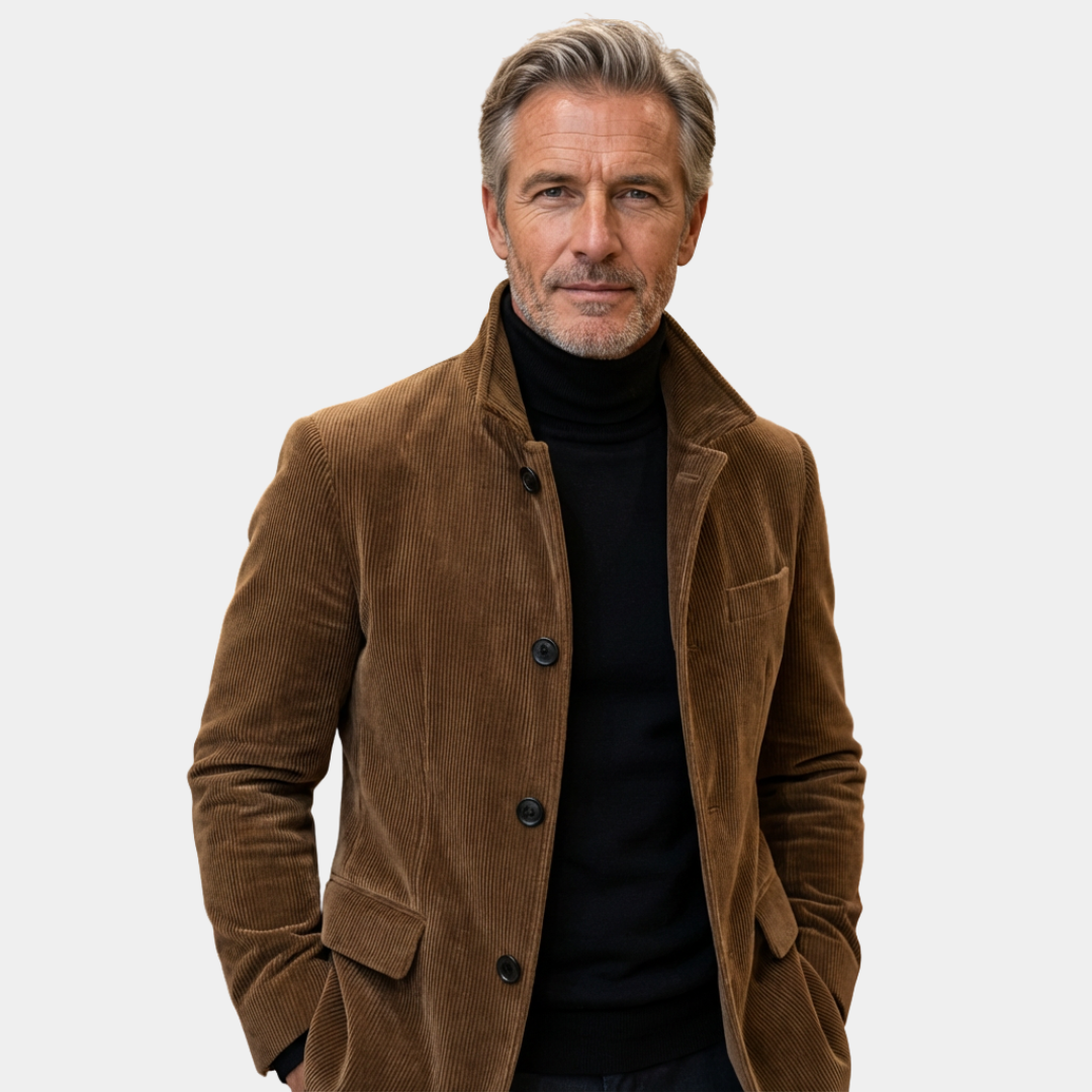 HENRIK™ | ELEGANT HERREJAKKE MED VINTAGEPRÆG