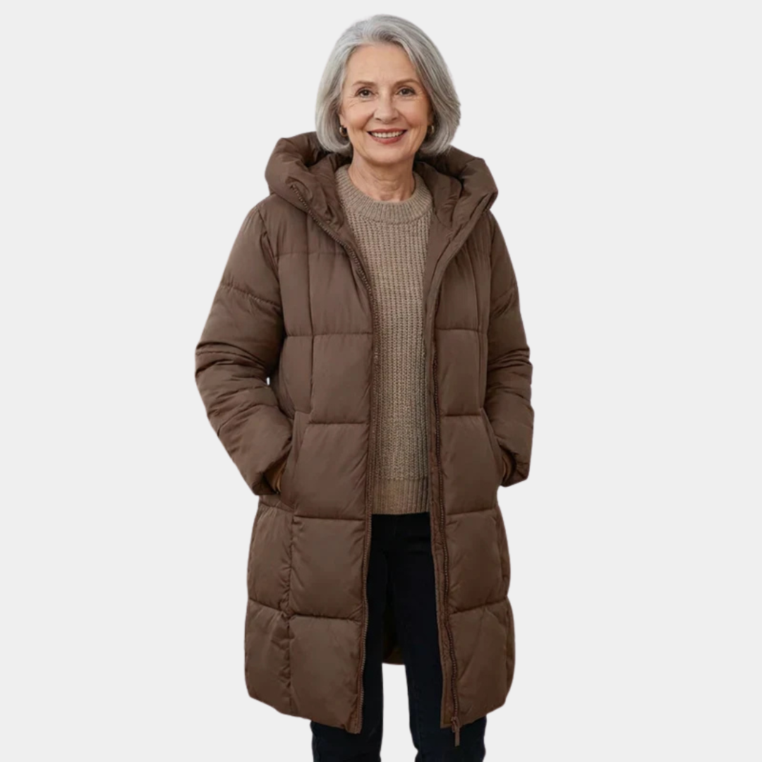 FREJA™ | VATTERET JAKKE MET HÆTTE